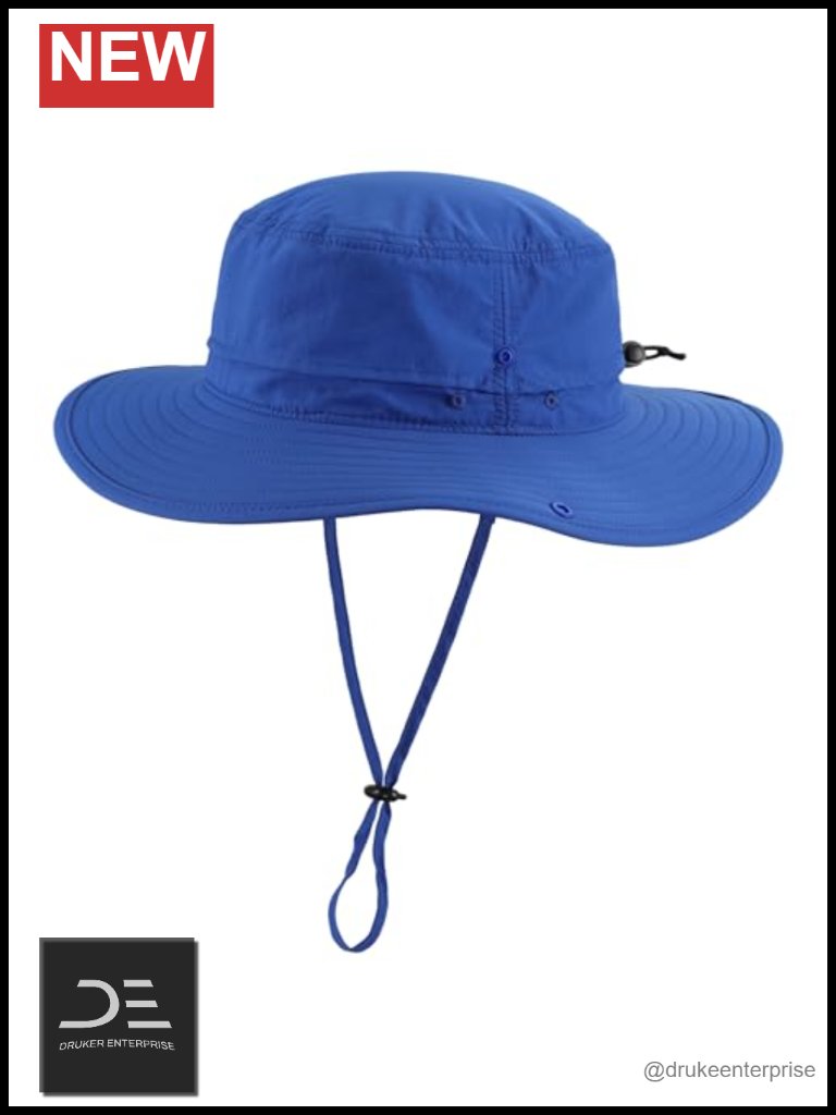 Upf 50 Sun Hat Safari Boonie Hat For Fishing Hiking Gardening Breathable